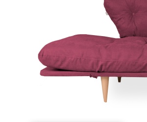 Canapea Extensibila Nina Daybed - Dark Red GR105 - Img 7