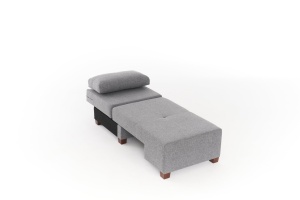 Canapea Extensibila Perenna Linen - Grey - Img 8