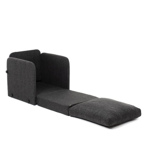 Canapea Extensibila Saga Single - Dark Grey - Img 6