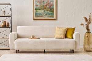 Canapea Noya Chenille - Cream - Img 1