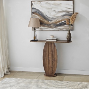 Comoda Ellittica - Walnut - Img 2