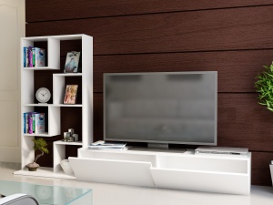 Comoda TV Bare - White - Img 3