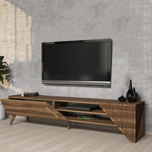 Comoda TV Beril 2 - Walnut - Img 2