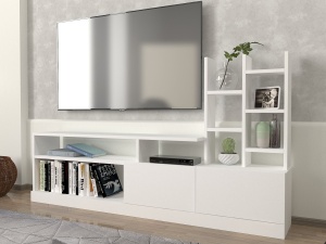 Comoda TV Dolunay - White - Img 4