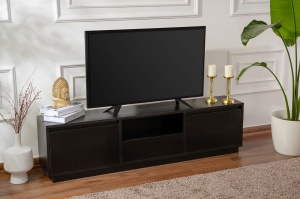 Comoda TV Vanguard - Wood Black - Img 1