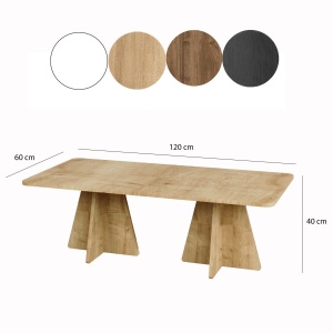 Masuta de cafea Mushroom 2 - Sapphire Oak - Img 6