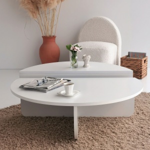Masuta de cafea Podium - White - Img 4