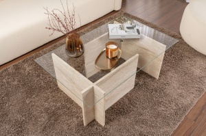 Masuta de cafea Vetrino - Travertine - Img 2