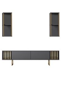 Set mobilier Gold Line - Anthracite, Gold - Img 8