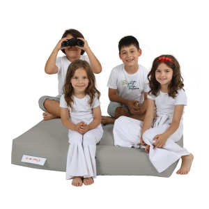 Bean Bag Kids Double Seat Pouf - Fume - Img 5