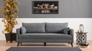 Canapea Bella Sofa For 3 Pr - Grey - Img 1