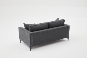 Canapea Berlin - Anthracite, Black - Img 6