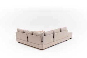 Canapea Extensibila Aly Right - Beige - Img 7