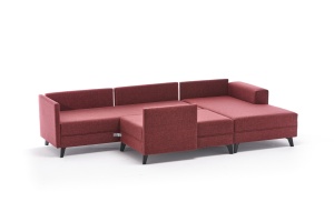 Canapea Extensibila Efsun - Claret Red - Img 2