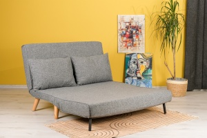 Canapea Extensibila Folde 2-Locuri - Light Grey - Img 2