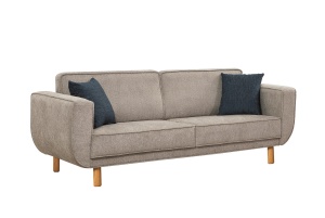 Canapea Extensibila Larus Wood Set - Oak, Grey - Img 8