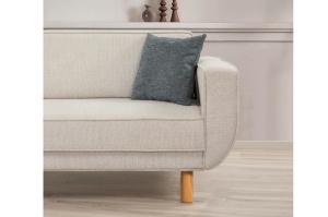 Canapea Extensibila Lorus Set - Oak, Cream - Img 2