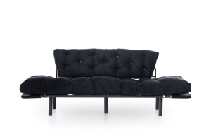 Canapea Extensibila Nitta Triple - Black - Img 5