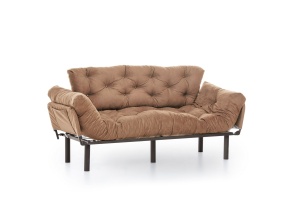 Canapea Extensibila Nitta Triple - Light Brown - Img 4
