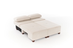 Canapea Extensibila Perenna Chenille - Cream - Img 8