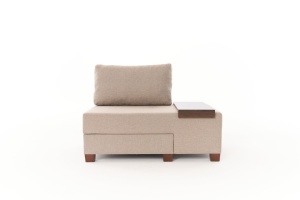 Canapea Extensibila Perenna Linen Right - Cream - Img 5