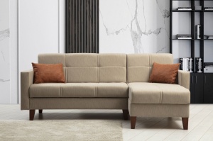 Canapea Extensibila Polya - Beige - Img 3