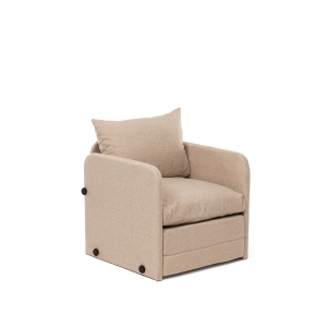 Canapea Extensibila Saga Single - Beige - Img 5