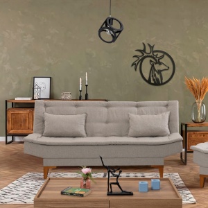 Canapea Extensibila Santo - Cream - Img 2
