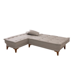 Canapea Extensibila Santo Left - Cream - Img 7