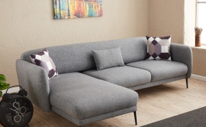 Canapea Extensibila Venus L - Grey - Img 2