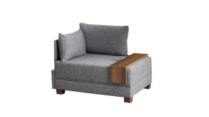 Canapea Fly Armchair Left - Grey - Img 7