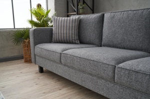 Canapea Kale Linen - Grey - Img 3
