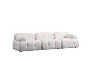 Canapea Petite 3 - White - Img 4