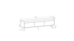 Comoda TV Century - Sapphire Oak - Img 4
