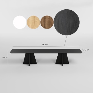 Comoda TV Mushroom - Black - Img 6