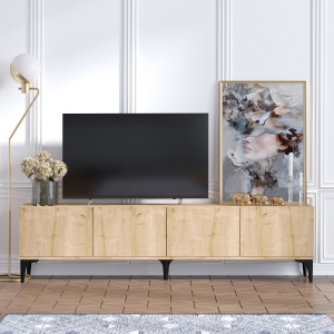 Comoda TV Nora - Sapphire Oak - Img 1