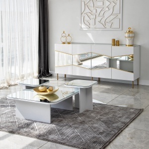 Consolă Nice - White, Gold - Img 3