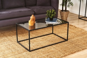 Masuta de cafea Lizbon - Smoked Glass - Img 1