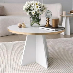Masuta de cafea Mushroom - Gold, White v2 - Img 3