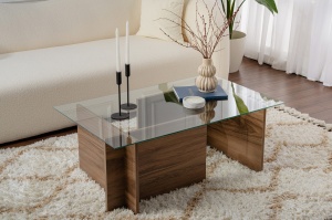 Masuta de cafea Vetrino - Walnut - Img 1