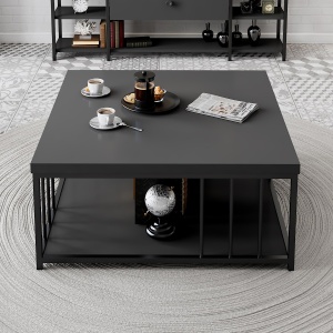 Masuta de cafea Zenn - Anthracite, Black - Img 2