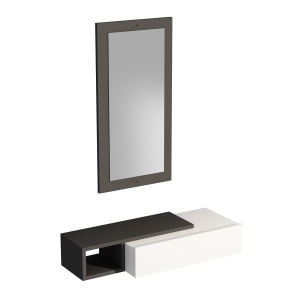 Masuta Vien - Anthracite, White - Img 4