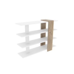 Raft Nur - White, Walnut - Img 4