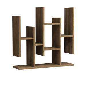 Raft perete Flower - Walnut - Img 3