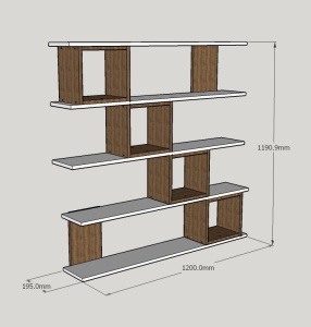 Raft Wind - White, Walnut - Img 3