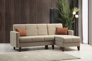 Set Canapea Polya L - Beige - Img 2