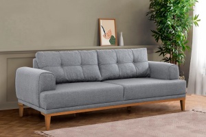 Set Canapea Vina Set - Grey, Atlantic Pine - Img 4