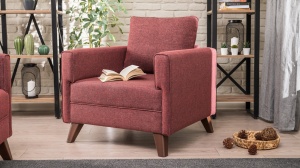 Canapea Bella Armchair - Claret Red - Img 1