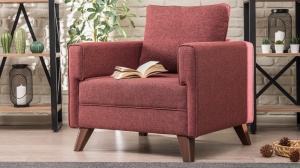 Canapea Bella Armchair - Claret Red - Img 4