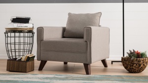 Canapea Bella Armchair - Cream - Img 3